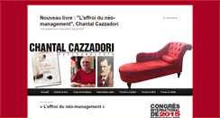 Desktop Screenshot of chantalcazzadori.com
