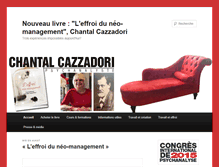 Tablet Screenshot of chantalcazzadori.com